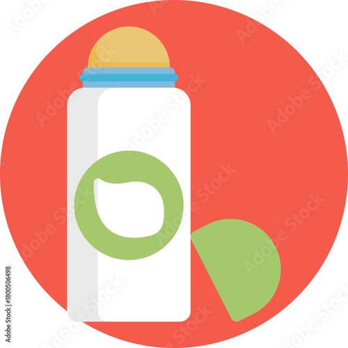 A stick of deodorant used to prevent body odor.