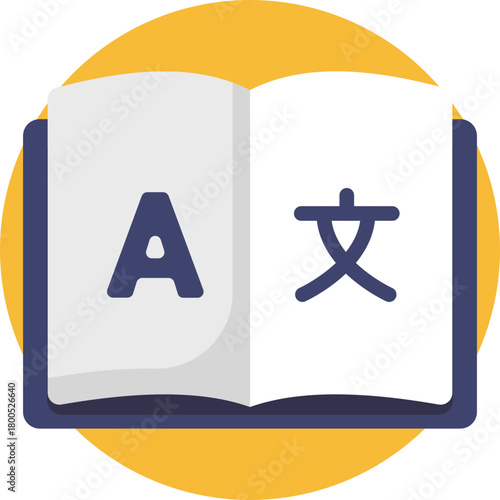 Collection of words for learning a language.