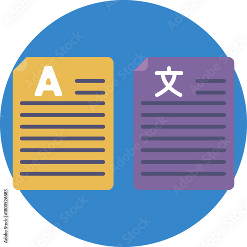 A tool representing language translation between different languages.