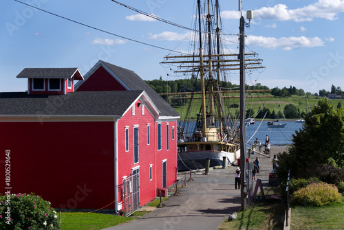 Nova Scotia - Lunenburg's Bluenose II Ship