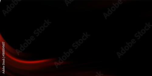 Beautiful modern digital futuristic abstract red linear waves on black dark background texture technology
