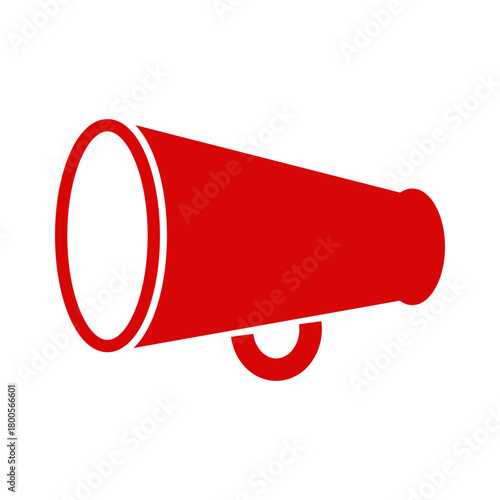 ed Megaphone Bullhorn Icon for Announcement and Marketing Promotion Concepts