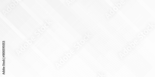 White abstract background with line pattern, banner design.eps 10