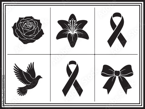 Show love and sympathy with memorial elements