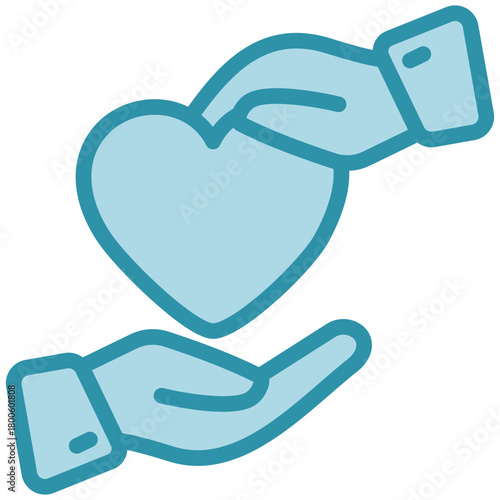 Kindness Mini Illustration Icon. Use For Modern Concept, Print, Ui, Ux Kit, Web And App Development. Vector Related To Business Finance, Management And More