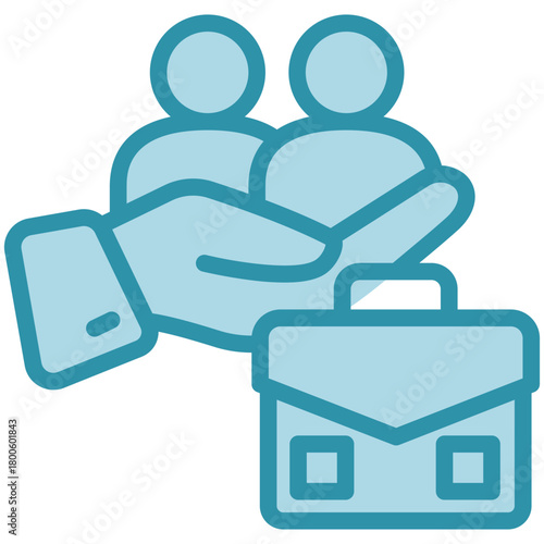 Humility Mini Illustration Icon. Use For Modern Concept, Print, Ui, Ux Kit, Web And App Development. Vector Related To Business Finance, Management And More