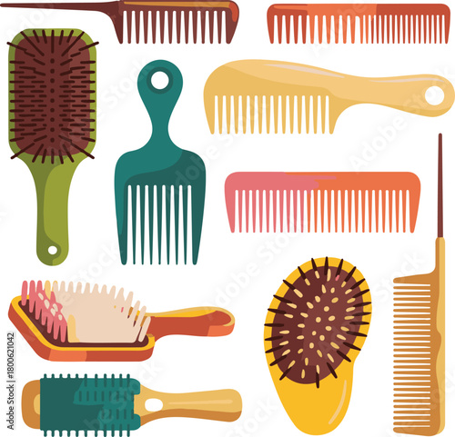 set of combs and comb