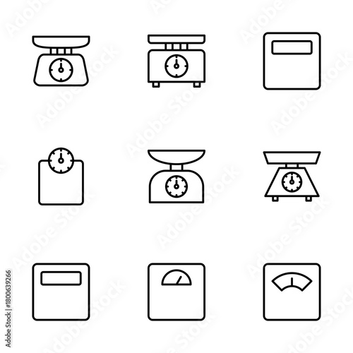 Scales icon vector isolated on white background. Law scale icon. Scales vector icon. Justice