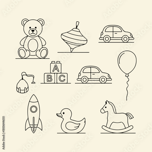 Childhood Toys Collection