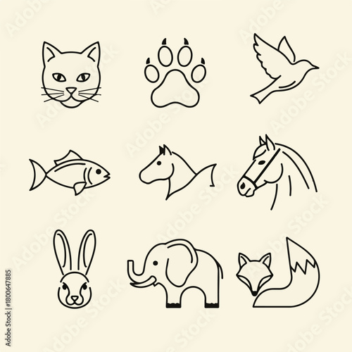 Animal Icons Collection