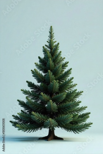 A modern, minimalist Christmas tree incorporating abstract nativity symbols, offering a fresh take on tradition. A sleek, minimalist Christmas tree with clean lines and a limited color palette.