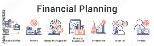 Financial planning develops money management strategies using statements for investment and investor satisfaction.