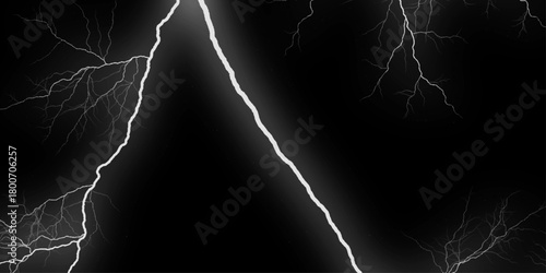 Abstract texture background in natural patterned. Intense electric line crackle across a stark. Glowing wavy lines template Color lightning concept in the dark. Dark white neon marble banner abstract 