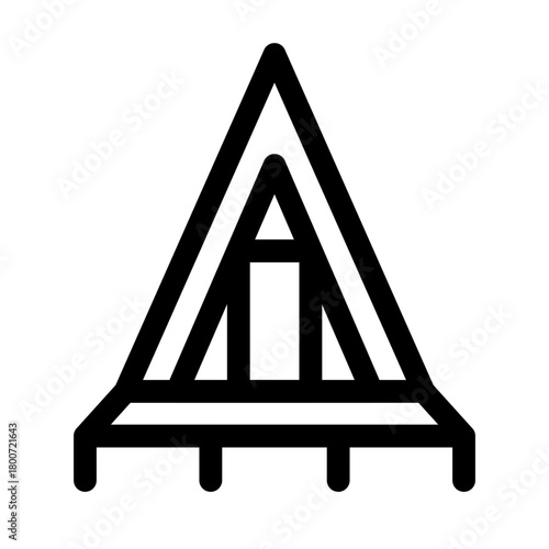 A Frame Cabin Glamping 