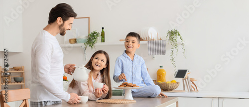 Happy father with his child...