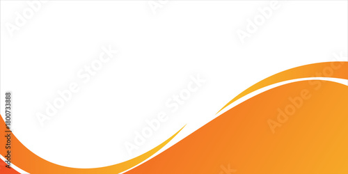 MobileModern orange banner background. eps 10