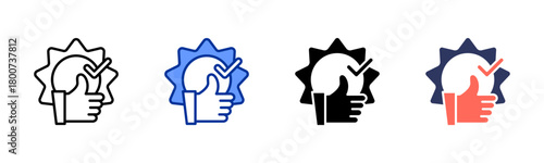 Recommended icon set multiple style collection