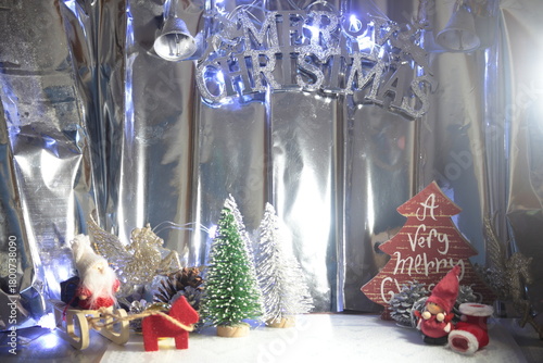 かわいいクリスマスオブジェクリスマスイベントのイメージ