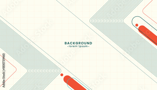 Background with geometric patterns and oblong shapes, perfect for modern design projects, advertisements, web graphics, and digital art creations.