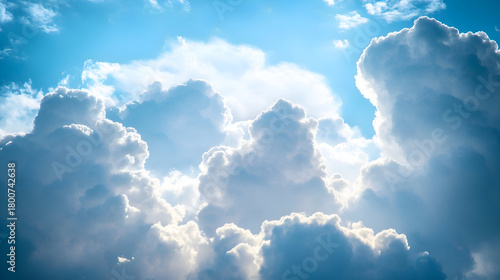 Fototapeta Naklejka Na Ścianę i Meble -  blue sky with clouds