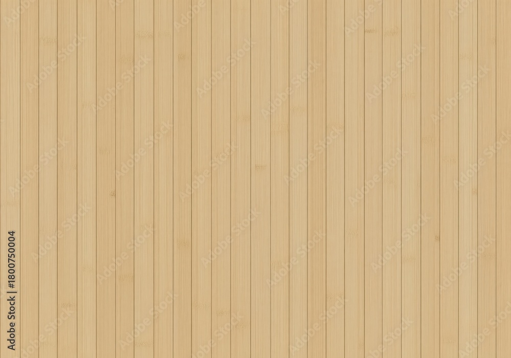 Fototapeta premium High resolution seamless light blonde bamboo wood paneling texture background pattern