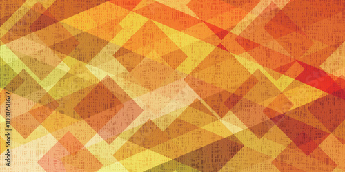 オレンジ　和柄　黄色　模様　背景