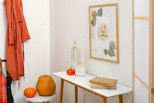 Interior of hallway with pu...