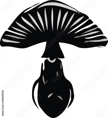 mushroom vector art