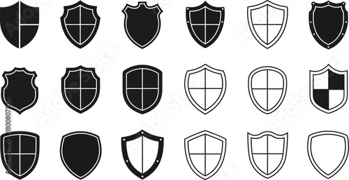 Abstract Colorful Capsules Forming Circle on White Background, Capsule Icon