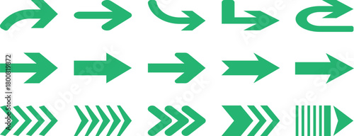 Arrow icon set. Doddle arrow set, collection of arrows. Collection different arrows sign