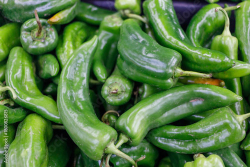 fresh green peppers