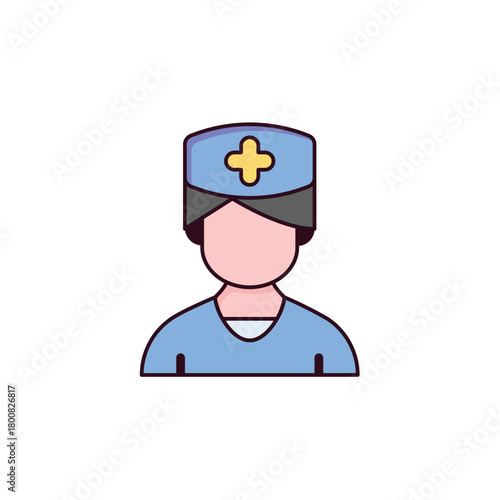 Doctor with Medical Cap