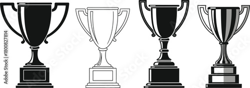 AI Text with Sparkling Stars, Line Drawing in Black on Transparent Background