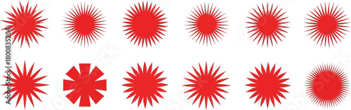 Approval checkmark, cancel cross, question mark, warning exclamation icons flat design