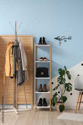 Interior of stylish hall wi...