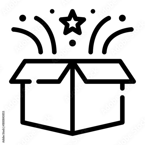 gift line icon