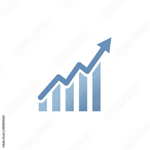 Blue Gradient Bar Chart Icon, Business Growth, Progress, and Upward Trend Free Download Blue Gradient Bar Chart Icon, Business Growth, Progress, and Upward Trend - GFXLoad