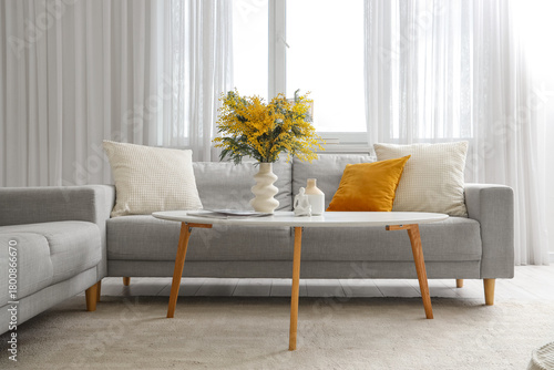 Interior of living room wit...