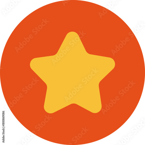 Flat Movie Cinema Icon Element