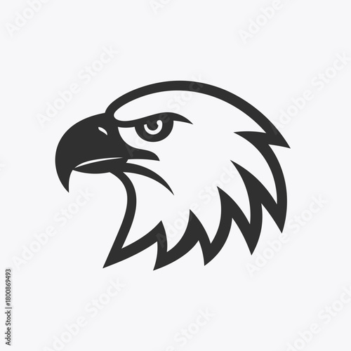 eagle head vector
