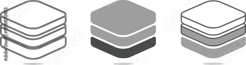 Black Stopwatch Timer with Hands Clock on Transparent Background