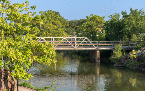 Scenic Bridge Over Water in Lawton, OK