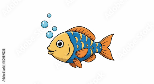 vector illustration of fish