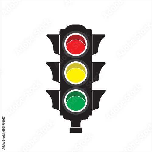 traffic light on the road