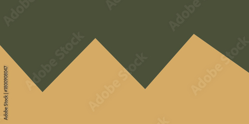 Mountain Peaks Geometric Vector Illustration Background. Repeating pattern of sharp mountain peaks or triangular shapes.