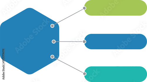 Chain link icons design on white background with black filled shapes and outlines