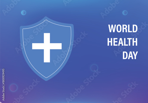 World health day concept vector illustration

