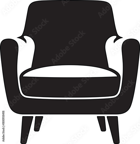 Robust black plastic side release buckle vector component for securing straps on bags and outdoor equipment