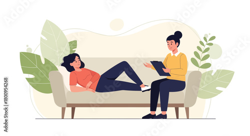 Therapy Session: A Therapist Listening Patient's Experiences and Struggles in Consultation