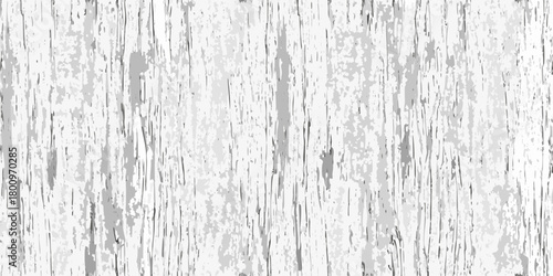 Abstract vertical distressed white wood grain texture background with subtle gray variations